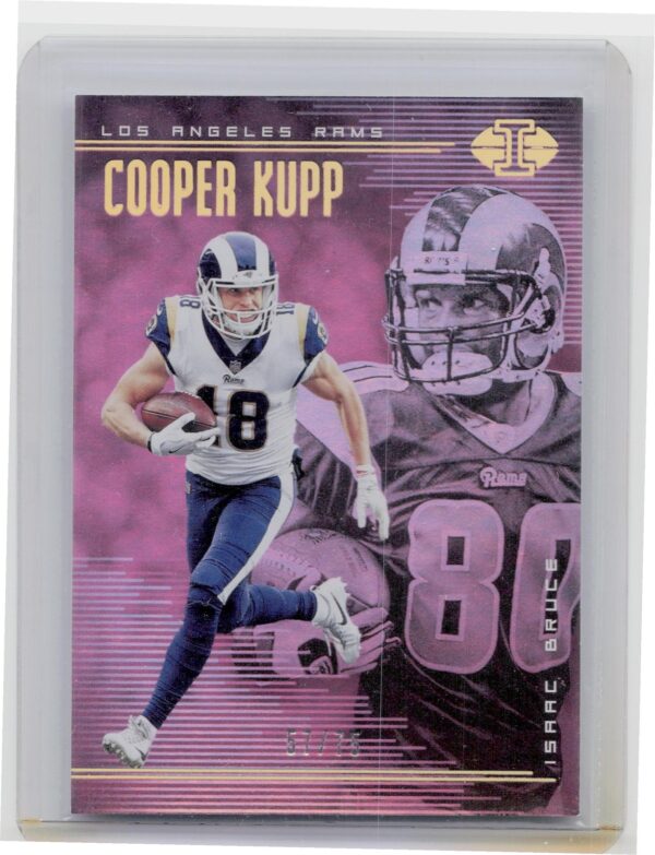 2018 Panini Illusions Cooper Kupp / Isaac Bruce #51 Rams