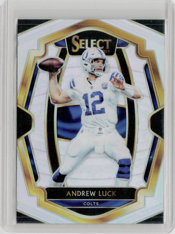 2018 Panini Select Andrew Luck Silver Prizm #172 Colts