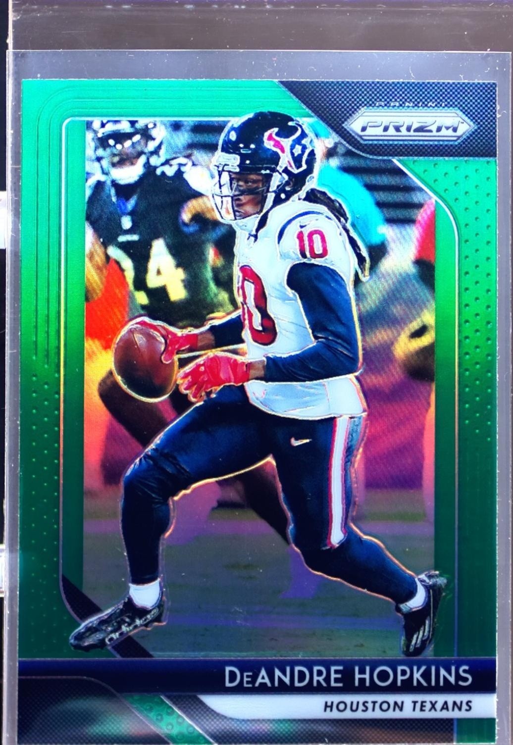 2018 Prizm DeAndre Hopkins Prizm Green #122 Texans