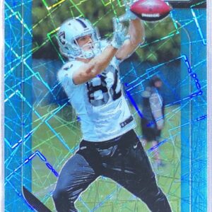 2018 Prizm Jordy Nelson Prizm Blue Lazer #49 Raiders