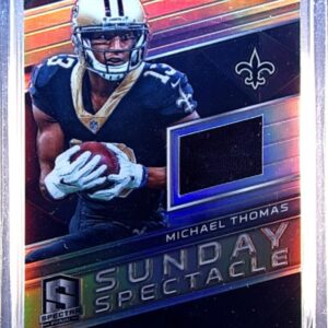 2018 Spectra Michael Thomas /199 JSY #17 Saints Sunday Spectacle