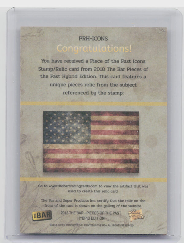 2018 The Bar Pieces of the Past Hybrid 8 Cents 22/48 - Image 3