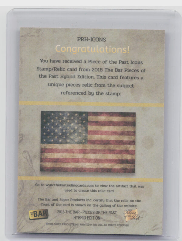 2018 The Bar Pieces of the Past Hybrid 8 Cents 23/48 - Image 3