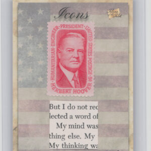 2018 The Bar Pieces of the Past Hybrid Edition Herbert Hoover 38/48