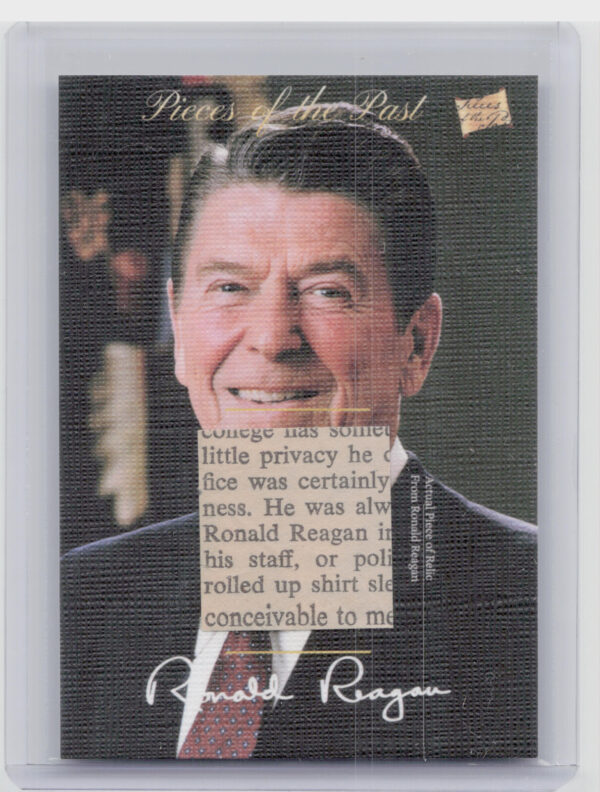 2018 The Bar Pieces of the Past Hybrid Edition:  Ronald Reagan Relic