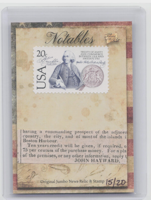2018 The Bar Pieces of the Past Hybrid Treaty of Amity and Commerce 15/20