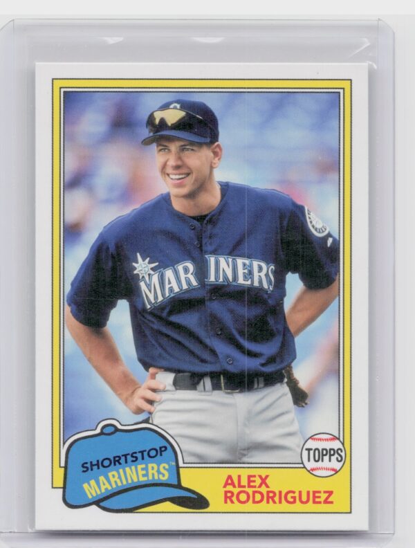 2018 Topps Archives Alex Rodriguez #249 Mariners