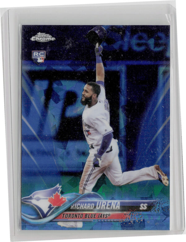 2018 Topps Chrome Sapphire Edition Richard Urena #148 Jays