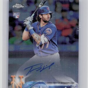2018 Topps Chrome Tomas Nido AUTO #RA-TN Mets