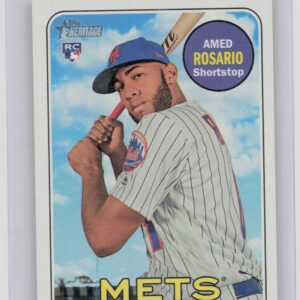 2018 Topps Heritage Amed Rosario SP VAR #31 Mets