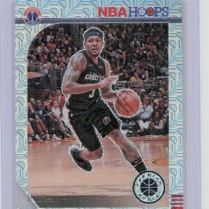 2019-20 Hoops Premium Stock Bradley Beal Prizms Silver Scope #192 Wizards