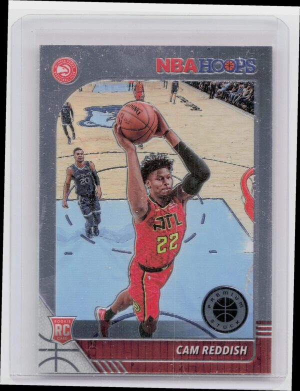 2019-20 Hoops Premium Stock Cam Reddish RC #207 Hawks