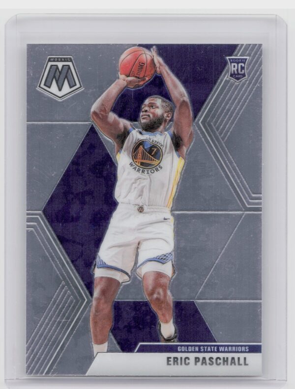 2019-20 Panini Mosaic Eric Paschall RC #250 Warriors