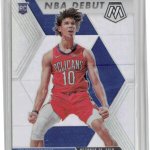 2019-20 Panini Mosaic Jaxson Hayes Silver Prizm #267 Pelicans
