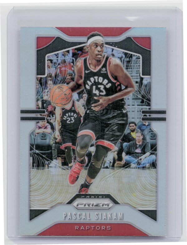 2019-20 Panini Prizm Pascal Siakam Prizms Silver #156 Raptors