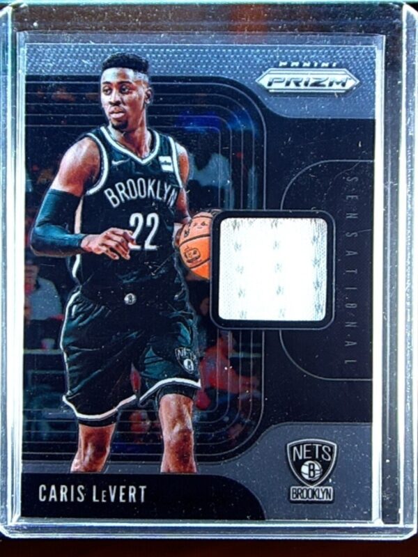2019-20 Prizm Caris LeVert JSY #SS-CLV Nets Sensational Swatches