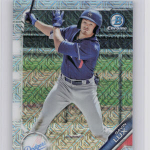 2019 Bowman Gavin Lux #BCP-130 Dodgers Chrome Prospects Mojo Refractors
