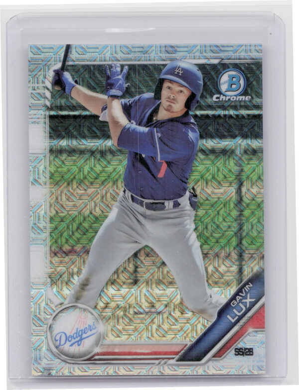 2019 Bowman Gavin Lux #BCP-130 Dodgers Chrome Prospects Mojo Refractors