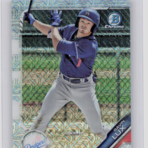 2019 Bowman Gavin Lux #BCP-130 Dodgers Chrome Prospects Mojo Refractors
