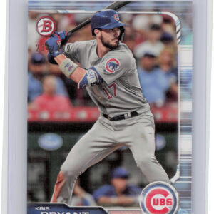 2019 Bowman Kris Bryant Sky Blue SN499 #51 Cubs