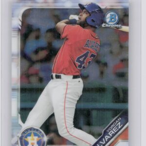 2019 Bowman Yordan Alvarez #BCP-123 Astros Chrome Prospects