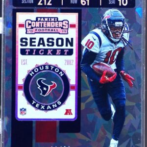 2019 Contenders DeAndre Hopkins Cracked Ice Ticket /23 #35 Texans
