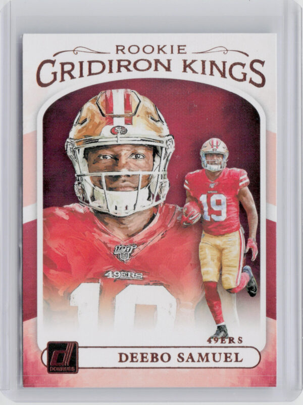 2019 Donruss Deebo Samuel #RGK-18 49ers Rookie Gridiron Kings