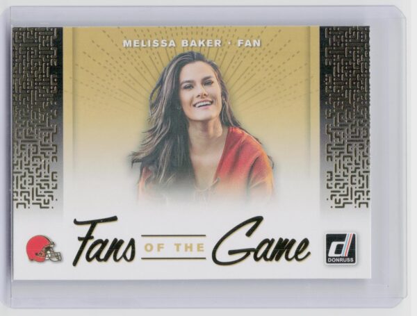 2019 Donruss Melissa Baker Fans of the Game #FTG-3 Browns