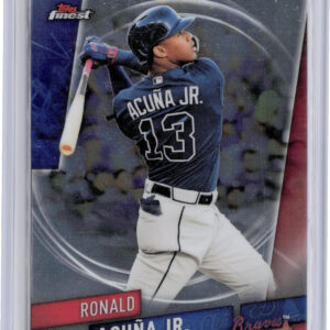 2019 Finest Ronald Acuna Jr. #33 Braves