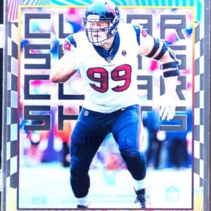2019 Illusions J.J. Watt /399 #CS-JW Texans Clear Shots Gold