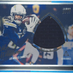 2019 Panini Luminance Mike Williams MEM #J-16 Chargers Jumbo