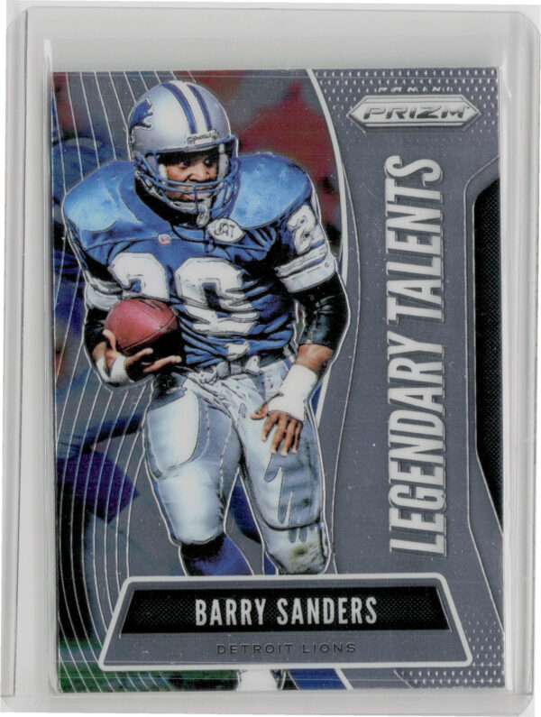 2019 Panini Prizm Barry Sanders #LT-BS Lions Legendary Talents