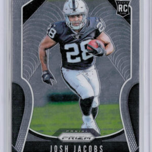 2019 Panini Prizm Josh Jacobs RC #323 Raiders