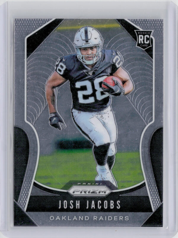 2019 Panini Prizm Josh Jacobs RC #323 Raiders