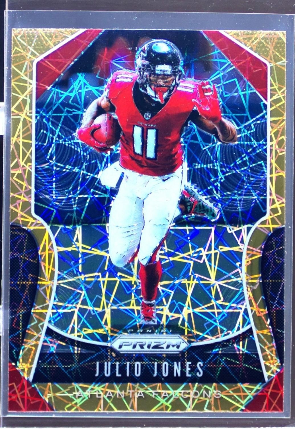 2019 Prizm Julio Jones Lazer #166 Falcons