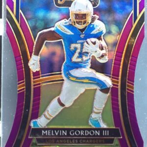 2019 Select Melvin Gordon III Purple Prizm /75 #130 Chargers