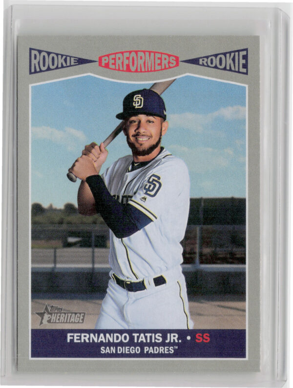 2019 Topps Heritage Fernando Tatis Jr. #RP-12 Padres Rookie Performers