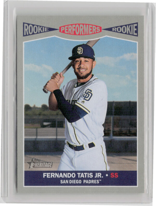 2019 Topps Heritage Fernando Tatis Jr. #RP-12 Padres Rookie Performers