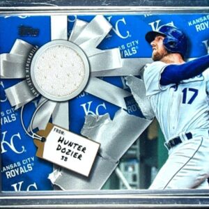 2019 Topps Holiday Hunter Dozier JSY #WHR-HD Royals Relics