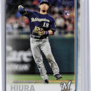 2019 Topps Update Keston Hiura #US52 Brewers