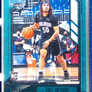 2020-21 Chronicles Cole Anthony Teal RC #186 Magic