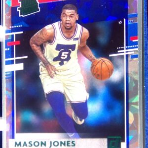 2020-21 Chronicles Mason Jones Green Ice RC #199 76ers