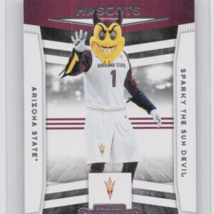 2020-21 Contenders Draft Picks Sparky The Sun Devil Mascots #10 Arizona State