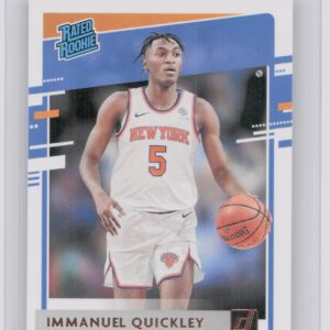 2020-21 Donruss Immanuel Quickley Rookie RC #213 Knicks