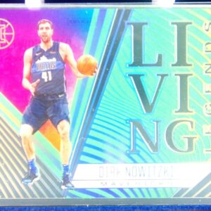 2020-21 Illusions Dirk Nowitzki #1 Mavericks Living Legends Emerald