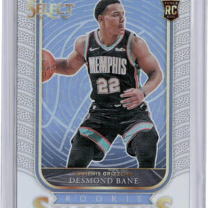 2020-21 Panini Select Desmond Bane #28 Grizzlies Rookie Selections