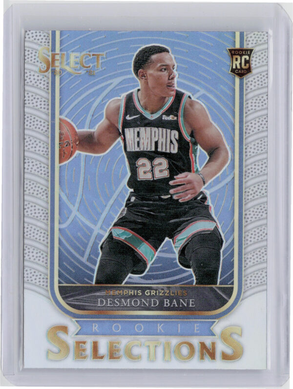 2020-21 Panini Select Desmond Bane #28 Grizzlies Rookie Selections