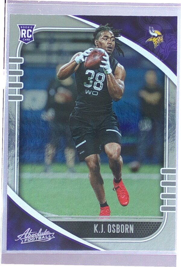 2020 Absolute K.J. Osborn Retail RC #169 Vikings
