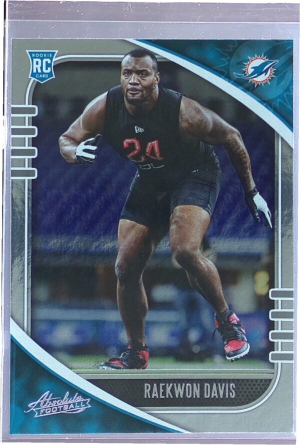 2020 Absolute Raekwon Davis Retail RC #188 Dolphins