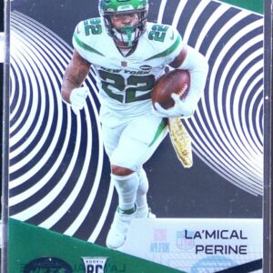 2020 Chronicles La'Mical Perine RC #CV-25 Jets Clear Vision Rookies